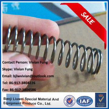 high strength titanium wire spring
