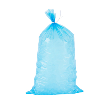 Plastic Ice Cube Bags | Ice Storage Draw String Bags | Plastic Ice Bags (8 Lb with Draw String)