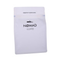 White Bag Laser Scored Easily-tear Ziplock Coffee Pouch