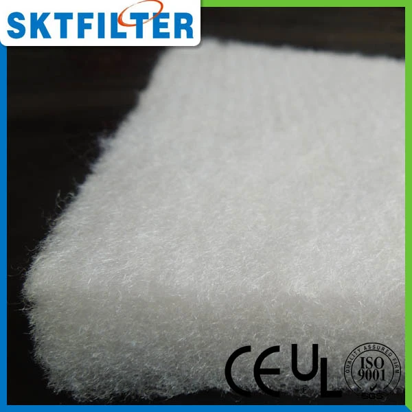 White Washable Roll Primary Cotton Coarse Filters Cotton