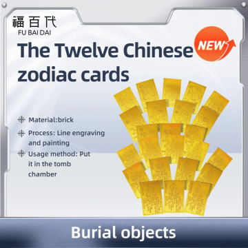 Burial Artwork: Painted Brick with Thread Carving