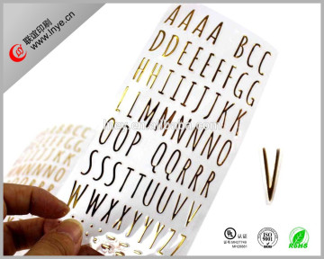 Water proof self adhesive sticker