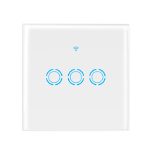 Interruptor Wifi Inteligente Zigbee 220V Light 3 Gang Alexa Touch Switch Controlled Electric Glass Switch Remote Smart Switch
