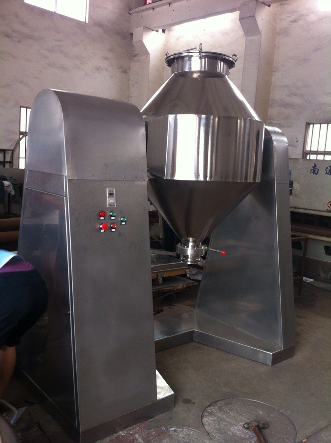 Industrial Double Conical Revolving Vacuum Dryer