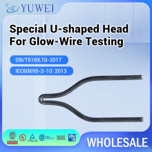 IEC60695 Special U-shaped Type Head Test Tool For Glow-Wire Testing