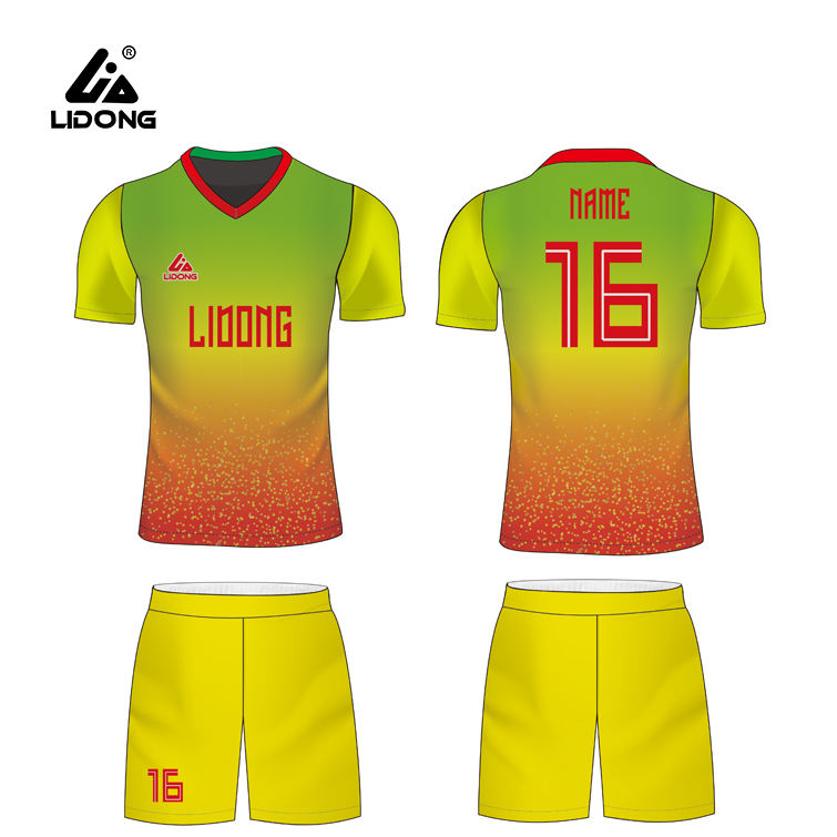 Super September Design Custom Design Soccer Wear Bola Sepak Baju China Borong Bola Sepak Bola Seragam Sukan Sukan