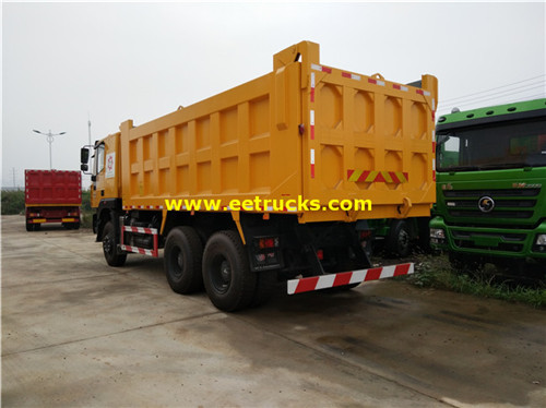 25ton 6x4 Hongyan Malori ya Dampo