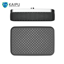 Overhead rainfall shower head