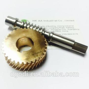 brass worm gear set for worm gear reducer