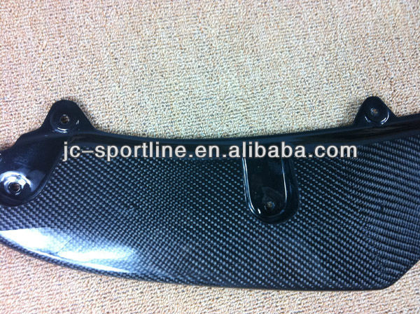 H Style Carbon Fiber Front Lip For VW GOLF VI MK6 GTI