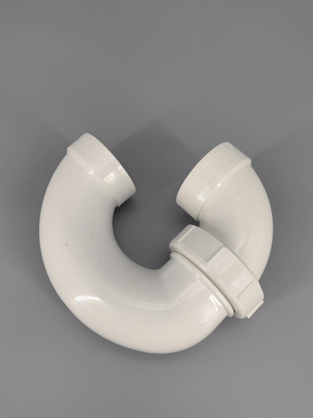  PVC DWV Plastic Fitting Flexible P Trap 