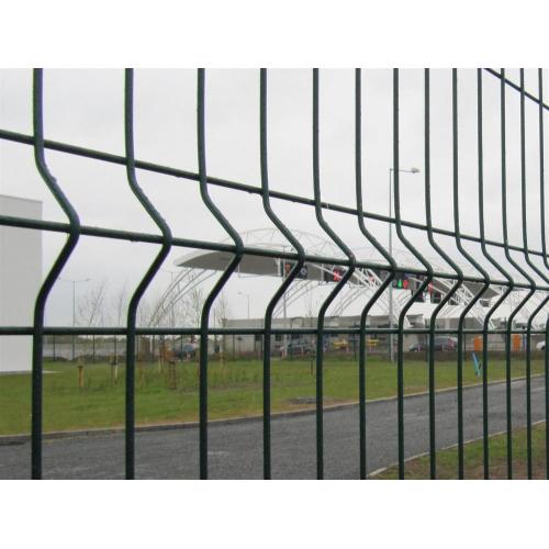 Commercial Galvanized Triangle Curved Mesh Fence 3D Fence