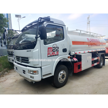 Dongfeng Dollicar 4x2 8,000 ลิตรน้ำมันเรือบรรทุกน้ำมัน