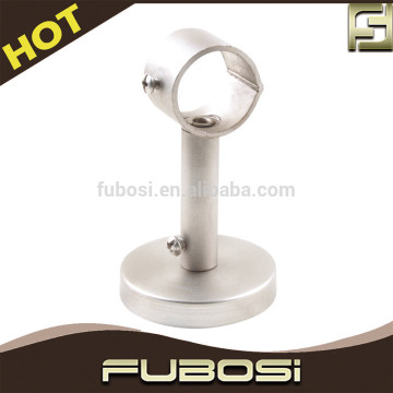 Decorative elegant single ceiling mount curtain rod brackets