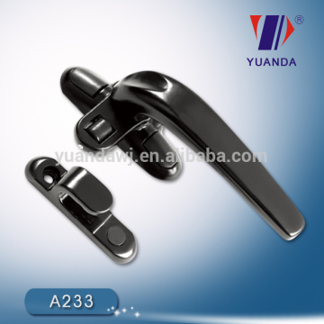 Top selling zinc alloy door handle with powder coating paint