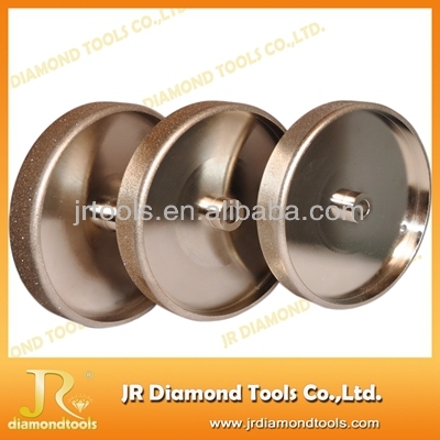 On sale wood grinding use electroplated 8 inch radius only CBN grinding wheel