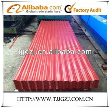 Color steel roofing/corrugated steel roofing sheet/brick red steel roofing sheets