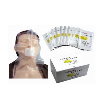 CPR Training Face Shield Sheets for Medical Teaching Models