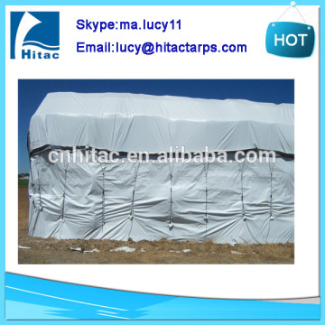 8oz heavy duty hay bale cover ,hay tarp to cover the haystack