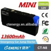 car jump starter carku e-power-21car jump start battery 13600mah multi-function using