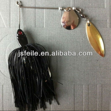 Black lead Spinner Bait