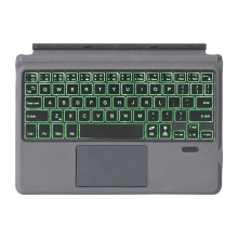 Universal Magnetic Wireless Backlit Keyboard with Protective Cover for Microsoft Surface Pro 7
