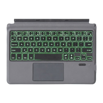 Universal Magnetic Wireless Backlit Keyboard with Protective Cover for Microsoft Surface Pro 7