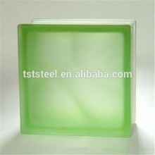 decorative rectangular glass block ,colored glass block