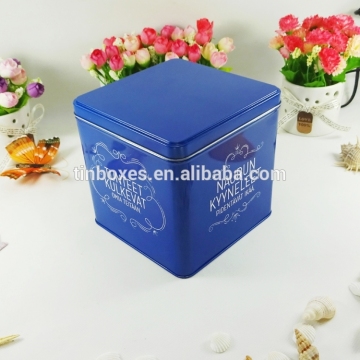wholesale square milk tin box