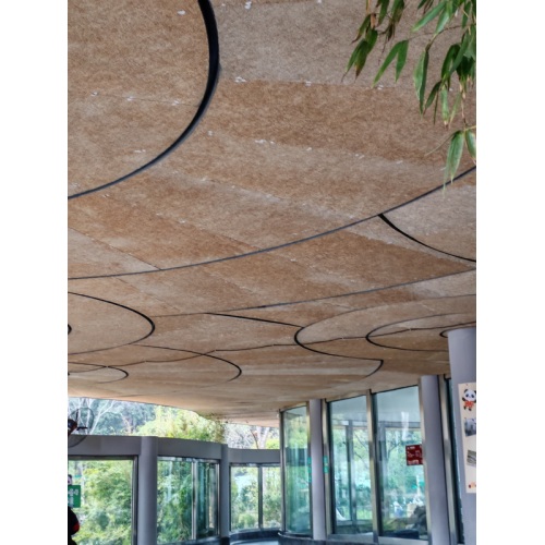 Fireproof Wood Wool Cement Soundproofing Acoustic Panels