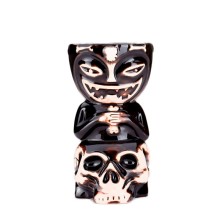 Ceramic Tiki Mug - Creative Skulls Doll Shape Hawaiian Cocktail Mug for Bar