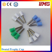 Latch Type Rubber Prophy Cup with Handle for Jewelry Polishing