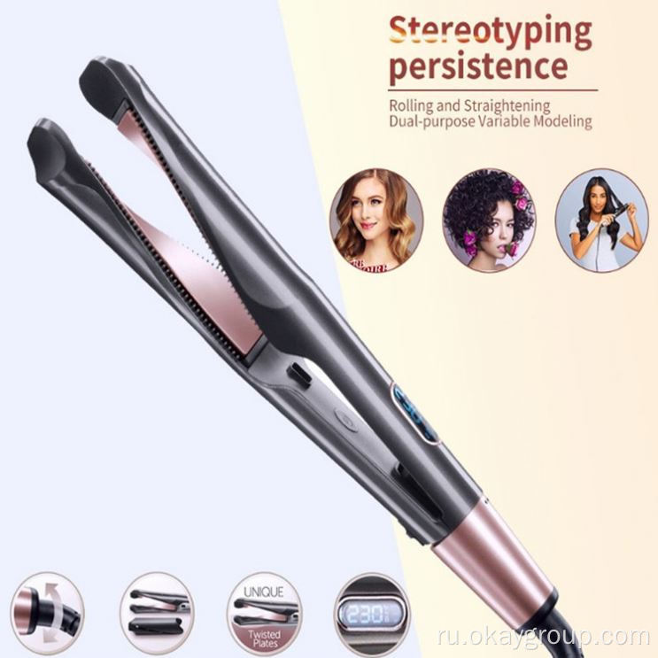 Утюг для выпрямления волос Flat Iron Curling Irons