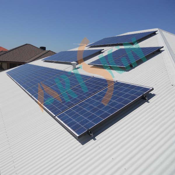 PV Mounting for Metal Sheet Roof