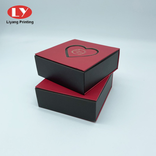 Square Magnetic Closing Custom Truffle Box Packaging 6