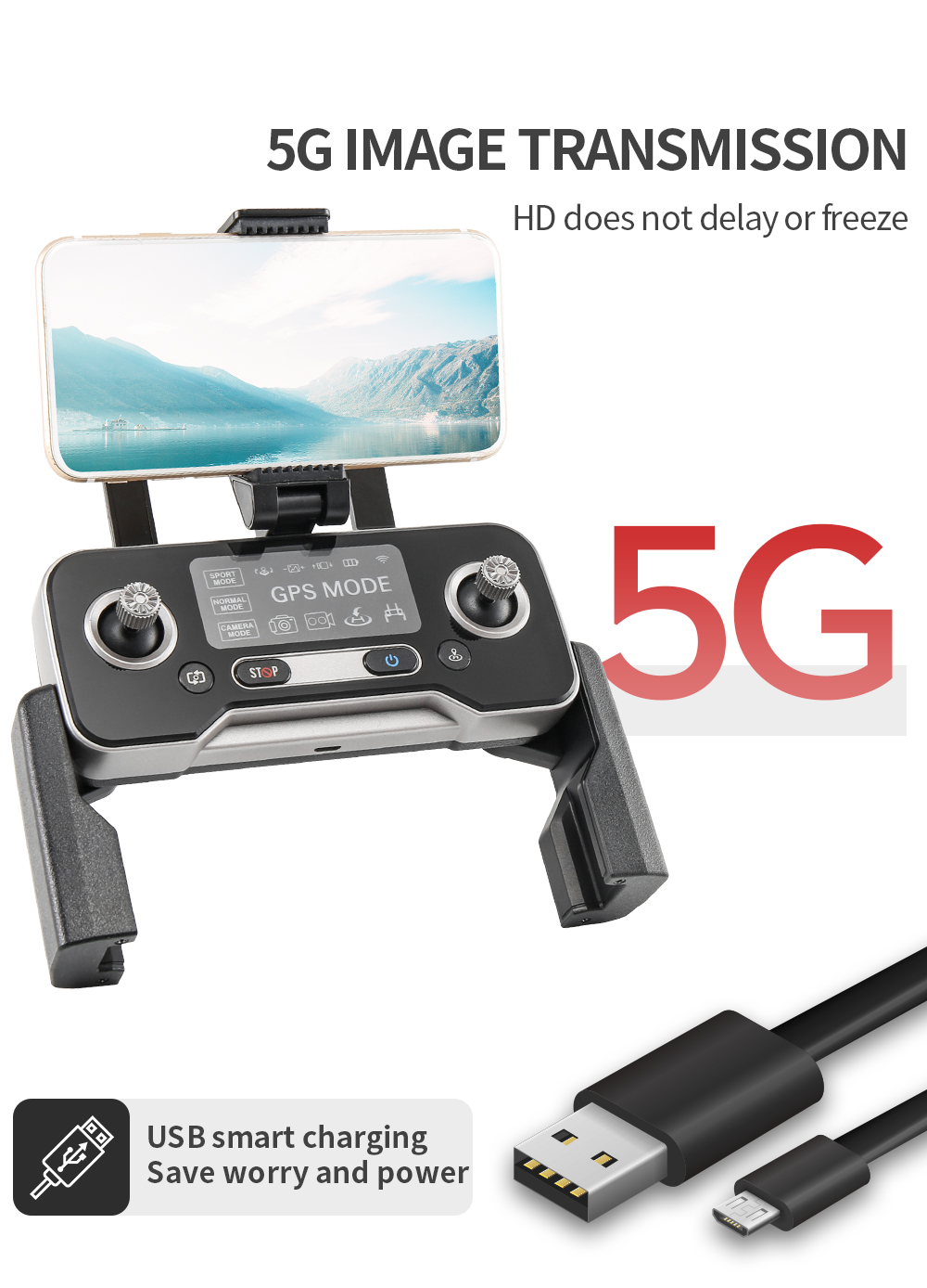 New SJRC F11S 4K Pro GPS 5G Wifi FPV With 4K Camera 1500m 25-30mins Flight Time Brushless Selfie,two-axis RC Drone Quadcopter