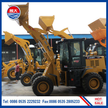 2 Tons Small Loader With CE, Quick Hitch Attach,Joystick