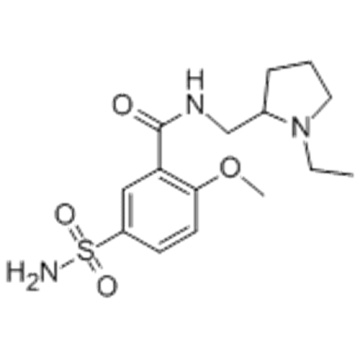 Benzamide, 5- (aminosulfonyl) -N - [(1-éthyl-2-pyrrolidinyl) méthyl] -2-méthoxy- CAS 15676-16-1