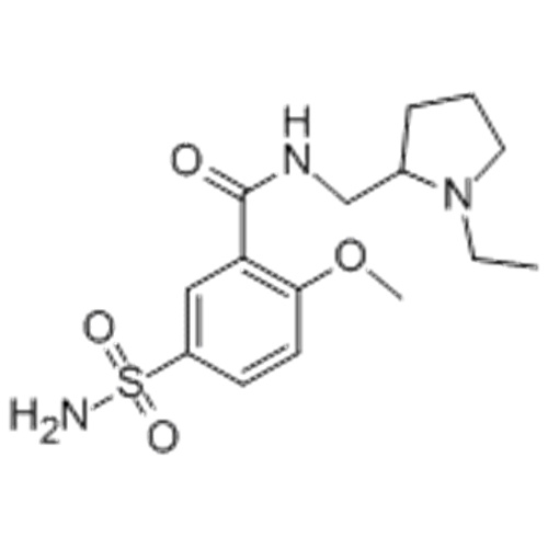 벤즈 아미드, 5- (아미노 설 포닐) -N-[(1- 에틸 -2- 피 롤리 디닐) 메틸] -2- 메 톡시-CAS 15676-16-1