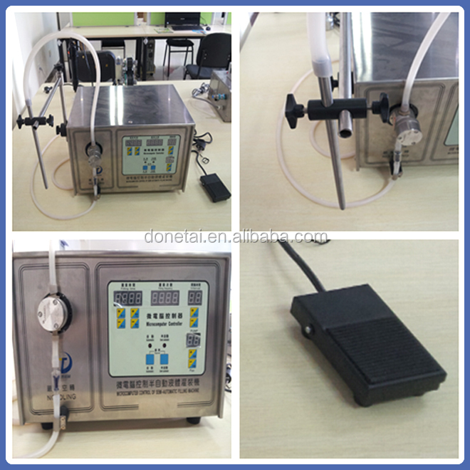 Semi-auto Electric Crude Oil Filling Machine