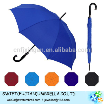 CHEAPEST PORMOTIONAL 23 INCH RAIN STRAIGHT CLASSICAL UMBRELLA AUTO OPEN STANDARD UMBRELLA