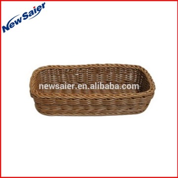 PP rattan knife and fork basket