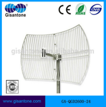 wlan wireless wifi grid antenna, 2.4G 24dbi Parabolic Antenna, outdoor directional grid parabolic antenna