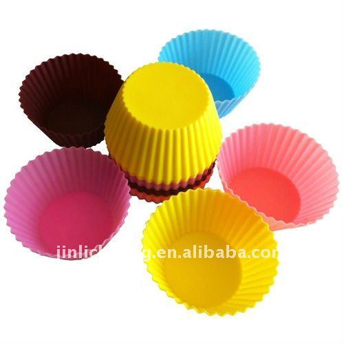 silicone muffin baking cup
