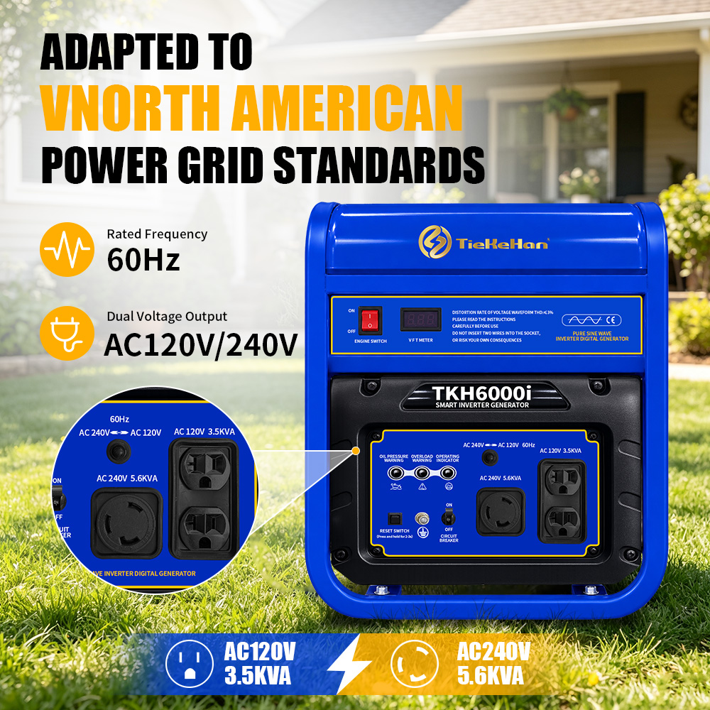 TKH-6000i 60HZ Inverter Generator(8)