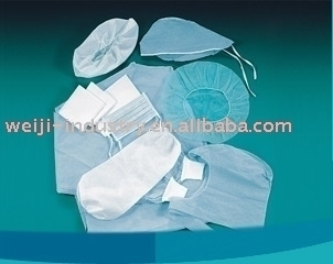 Disposable Non-Woven Surgical Gown, Isolation Gown, Operative Gown, Surgery Gown