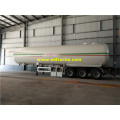 56cbm Tri-axle Propane Gas Transport Semi-remorques