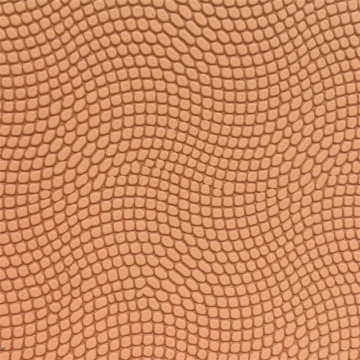 Eco - Friendly Embossed Faux Leather Balls Sofa