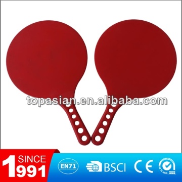 Plastic beach paddle set game