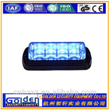 discount strobe safety lights amber safety strobe light 12V blue red led waterproof flashing warning led dash deck grille light